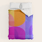 Geometric Rainbow Shapes 3 Comforter Gallery Image 6