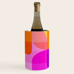 Geometric Rainbow Shapes 3 Wine Chiller Gallery Image 2