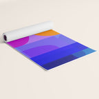 Geometric Rainbow Shapes 3 Yoga Mat Gallery Image 2