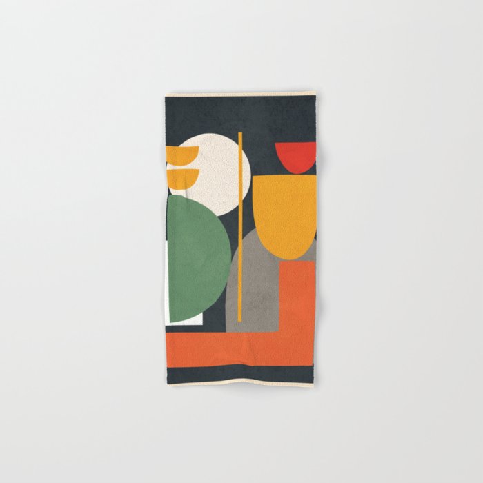 Abstract Shape Setting 02 Bath Towel Gallery Image 1