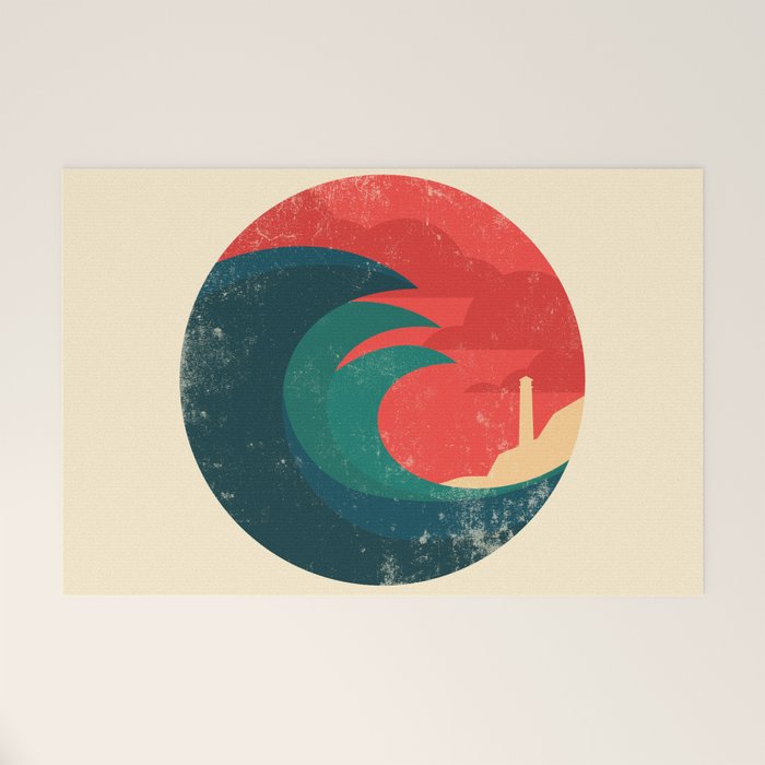 The wild ocean Welcome Mat Gallery Image 1