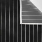 Black And White Pinstripes Lines Stripes Minimalist Stripe Line Drawing Wall Tapestry Gallery Image 3