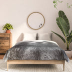 Grizzly Bear - Black & White Comforter Gallery Image 3