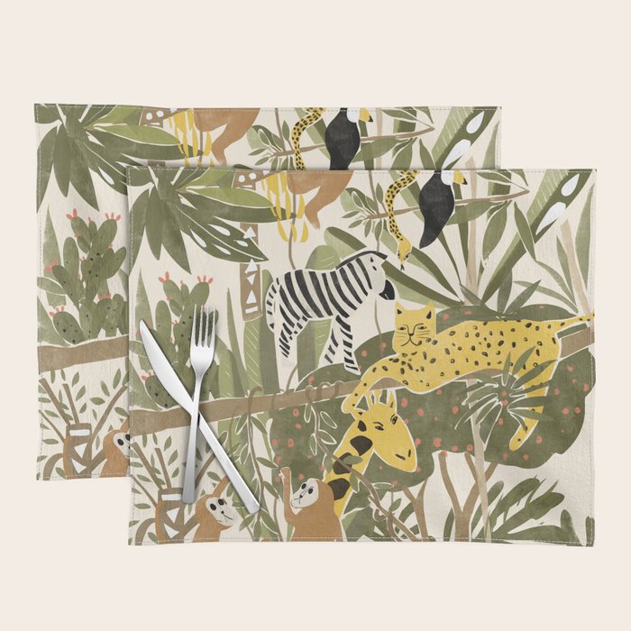 Th Jungle Life Placemat Gallery Image 1
