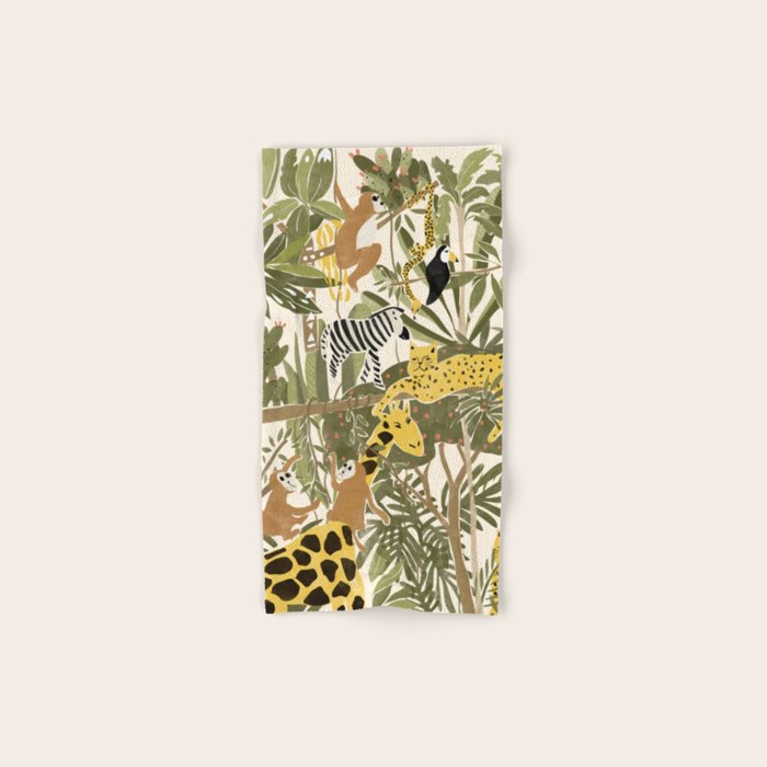 Th Jungle Life Bath Towel Gallery Image 1