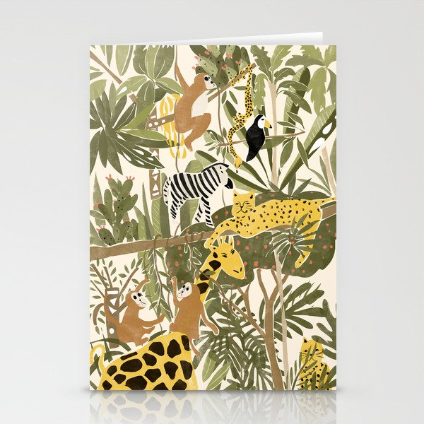 Th Jungle Life Stationery Card Gallery Image 1