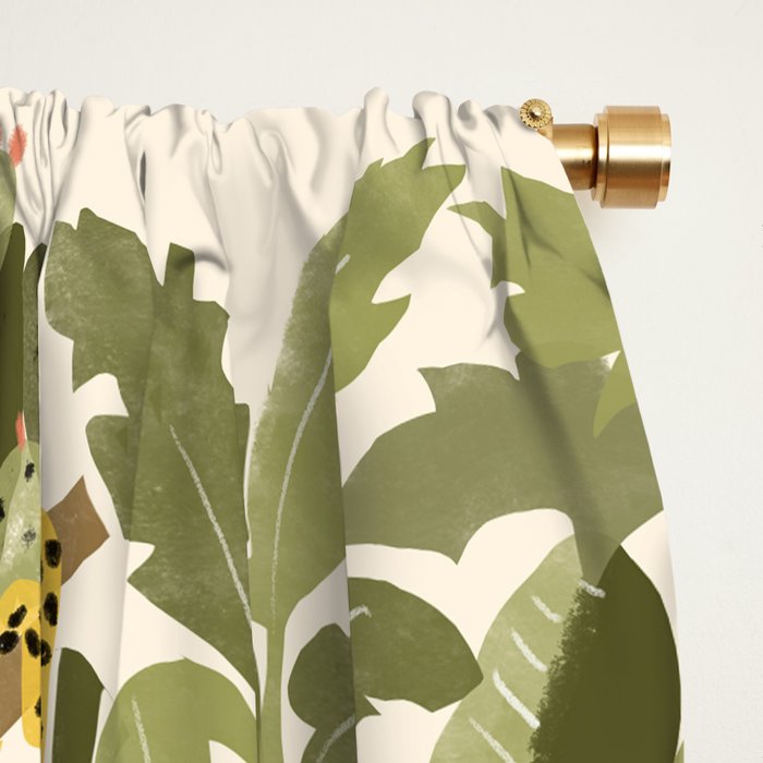 Th Jungle Life Window Curtain Gallery Image 2