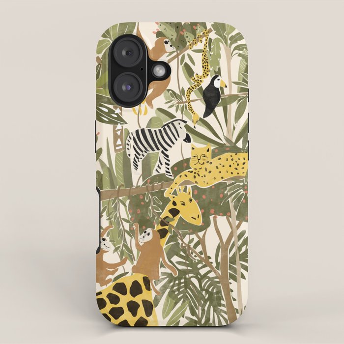 Th Jungle Life iPhone Case Gallery Image 1