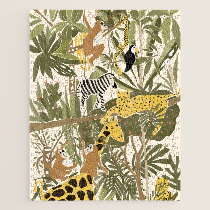 Th Jungle Life Jigsaw Puzzle Gallery Image 1