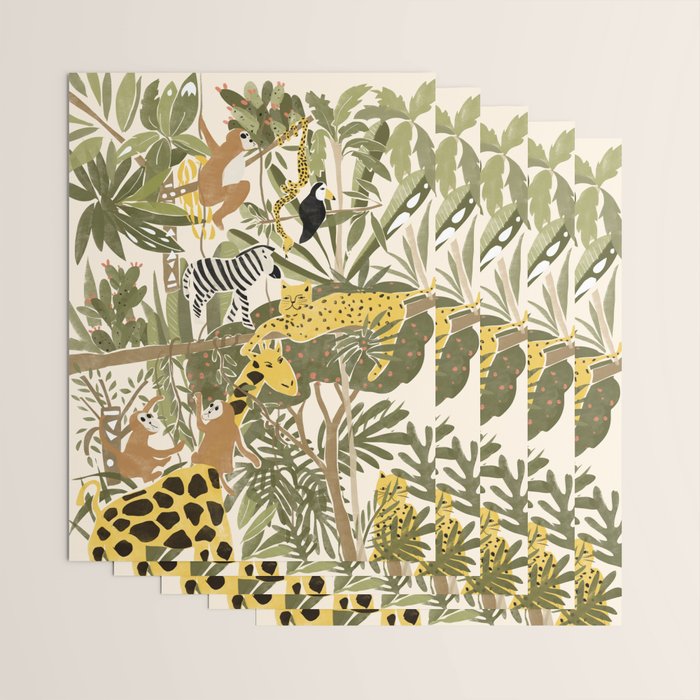 Th Jungle Life Wrapping Paper Gallery Image 3