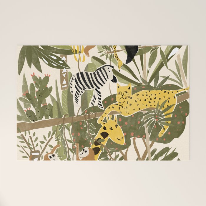 Th Jungle Life Welcome Mat Gallery Image 1