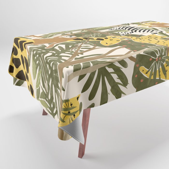 Th Jungle Life Tablecloth Gallery Image 1