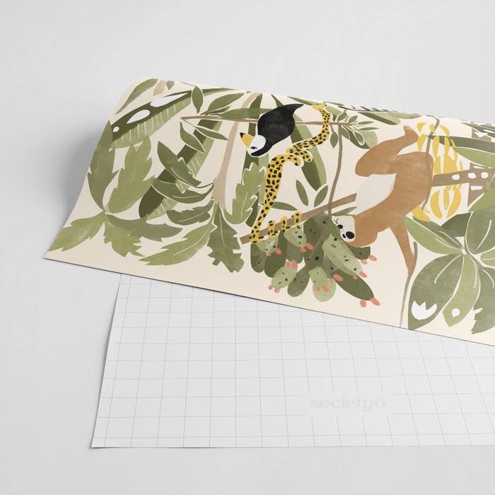 Th Jungle Life Wrapping Paper Gallery Image 2