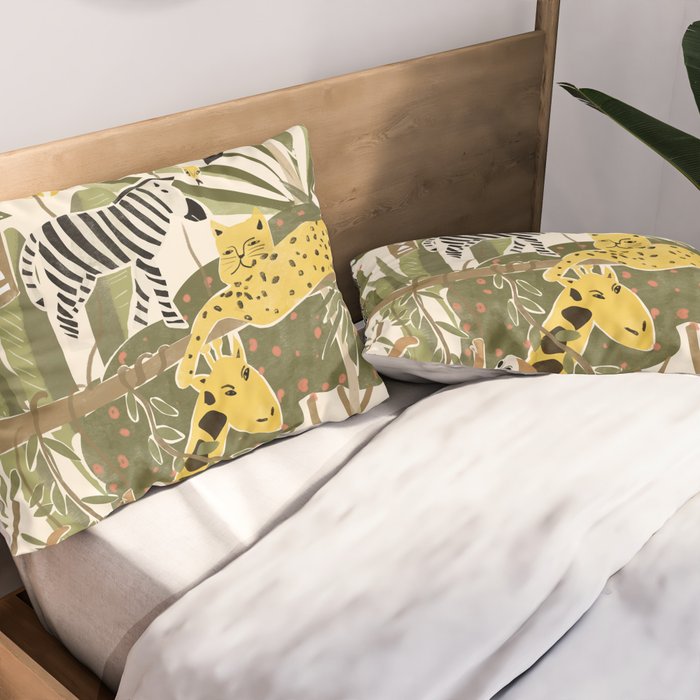 Th Jungle Life Pillow Sham Gallery Image 2