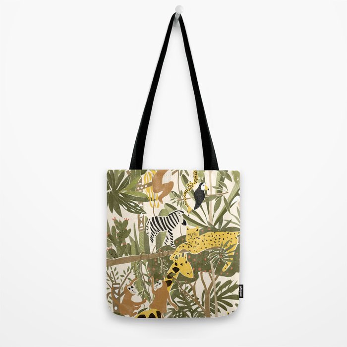 Th Jungle Life Tote Bag Gallery Image 2
