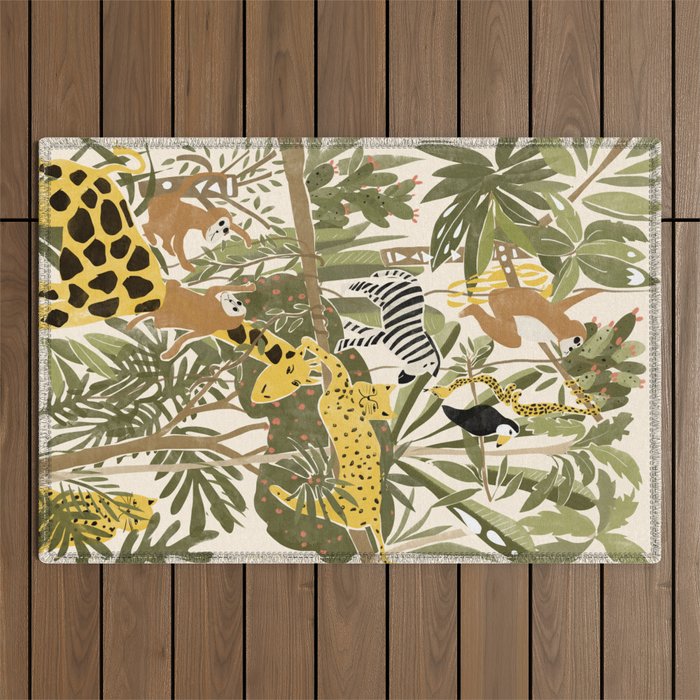 Th Jungle Life Outdoor Rug Gallery Image 1