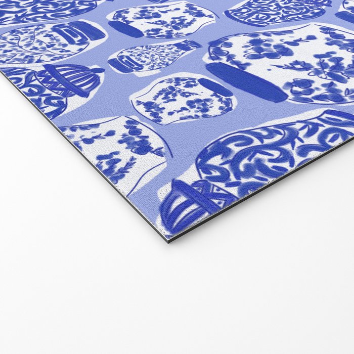 Chinoiserie Jars (Blue) Welcome Mat Gallery Image 2