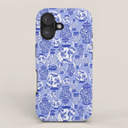 Chinoiserie Jars (Blue) iPhone Case Gallery Image 1