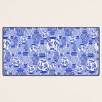 Chinoiserie Jars (Blue) Desk Mat Gallery Image 3