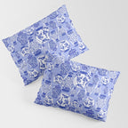 Chinoiserie Jars (Blue) Pillow Sham Gallery Image 3