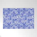 Chinoiserie Jars (Blue) Welcome Mat Gallery Image 1