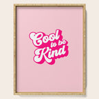 Cool to be Kind #positivevibes Serving Tray Gallery Image 1