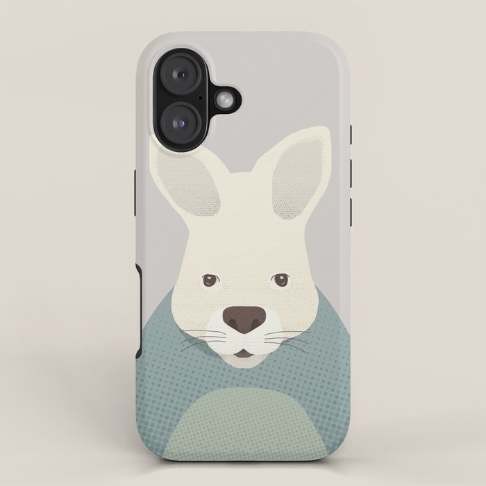 Whimsy Kangaroo, Animal Portrait iPhone Case Gallery Image 1