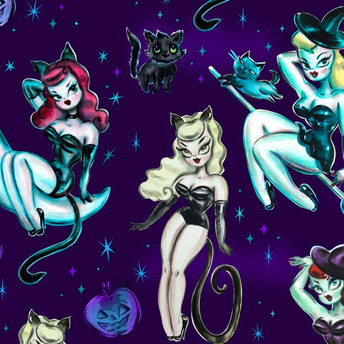 Witches and Black Cats Coffee Mug Gallery Image 2