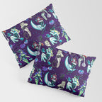 Witches and Black Cats Pillow Sham Gallery Image 3