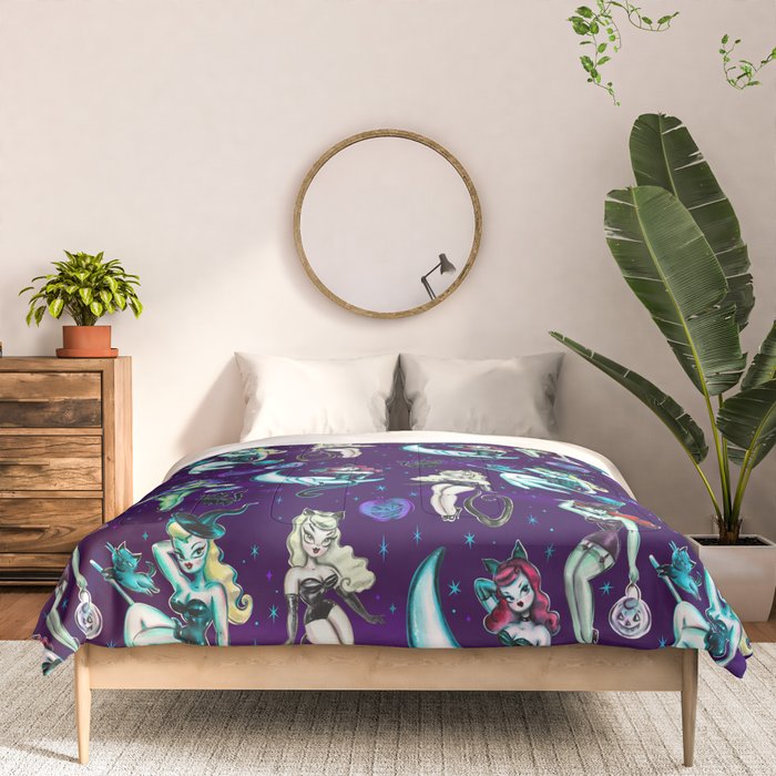 Witches and Black Cats Comforter Gallery Image 3