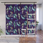 Witches and Black Cats Wall Mural Gallery Image 1