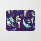 Witches and Black Cats Bath Mat Gallery Image 1