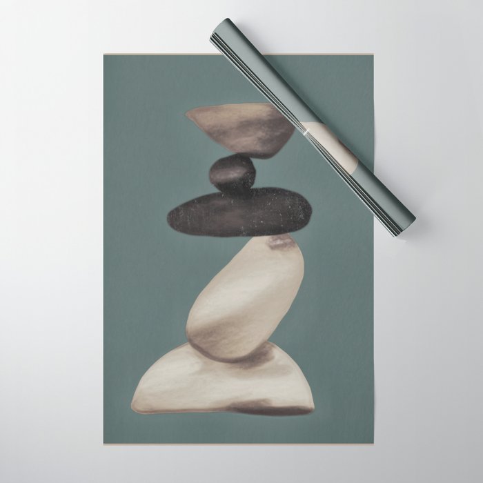 Stones 2 Wrapping Paper Gallery Image 1