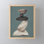 Stones 2 Mini Art Print Gallery Image 1
