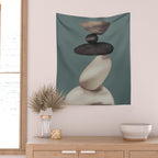 Stones 2 Wall Tapestry Gallery Image 2