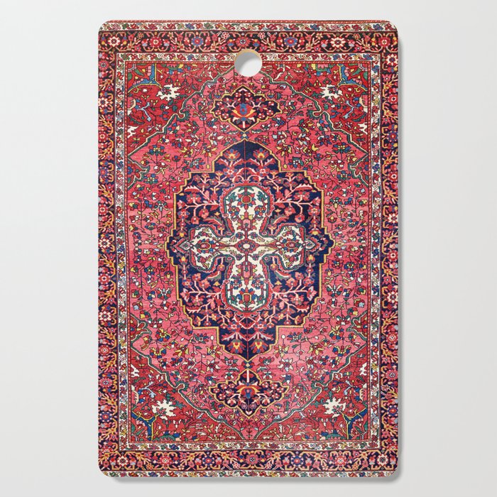 Bakhtiari West Central Persian Antique Rug Print Cutting Board Gallery Image 1