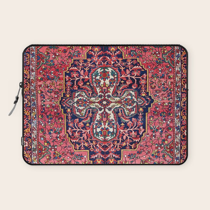 Bakhtiari West Central Persian Antique Rug Print Laptop Sleeve Gallery Image 1