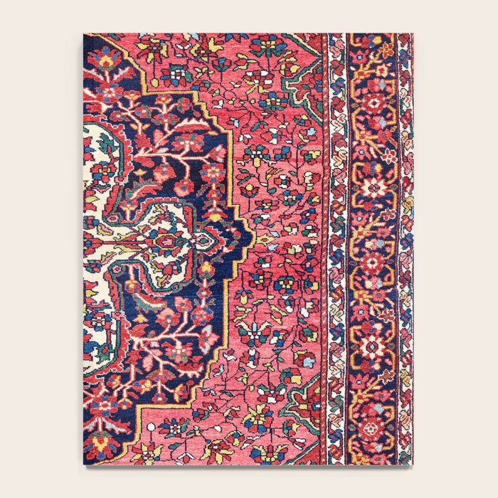 Bakhtiari West Central Persian Antique Rug Print Notebook Gallery Image 4