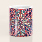 Bakhtiari West Central Persian Antique Rug Print Coffee Mug Gallery Image 4