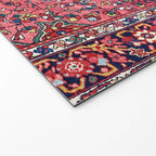 Bakhtiari West Central Persian Antique Rug Print Welcome Mat Gallery Image 2