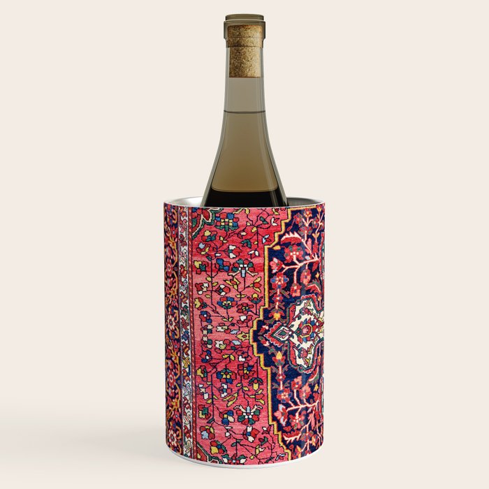 Bakhtiari West Central Persian Antique Rug Print Wine Chiller Gallery Image 2