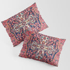 Bakhtiari West Central Persian Antique Rug Print Pillow Sham Gallery Image 3