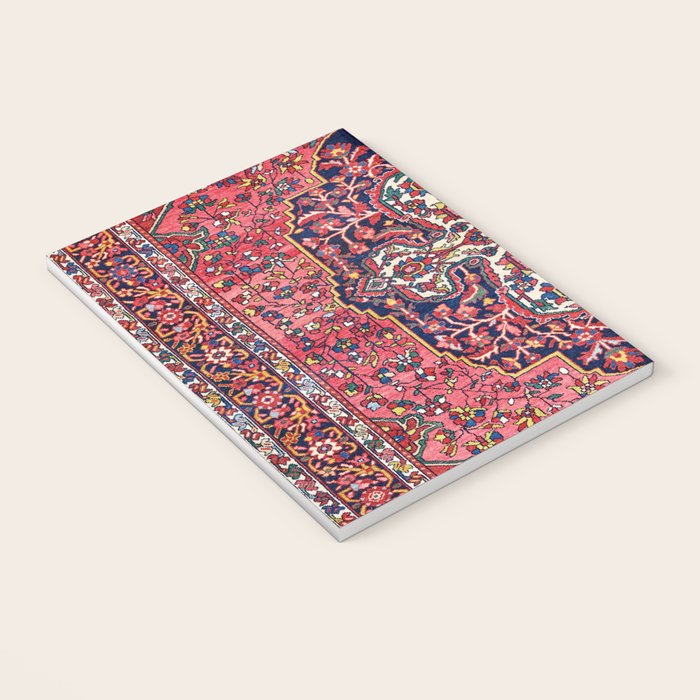 Bakhtiari West Central Persian Antique Rug Print Notebook Gallery Image 3