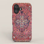 Bakhtiari West Central Persian Antique Rug Print iPhone Case Gallery Image 1