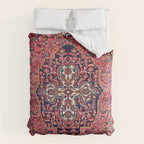 Bakhtiari West Central Persian Antique Rug Print Comforter Gallery Image 6