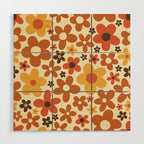 Flower Power #3 Wood Wall Art Gallery Image 1