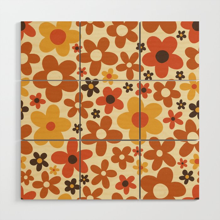 Flower Power #3 Wood Wall Art Gallery Image 1