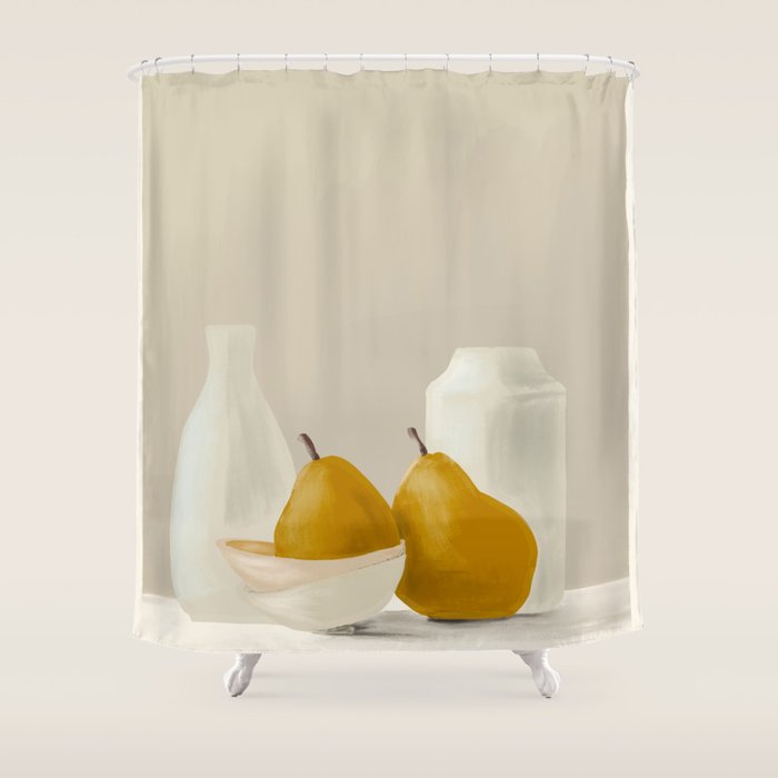 Minimalist Still Life 8 Shower Curtain Gallery Image 1