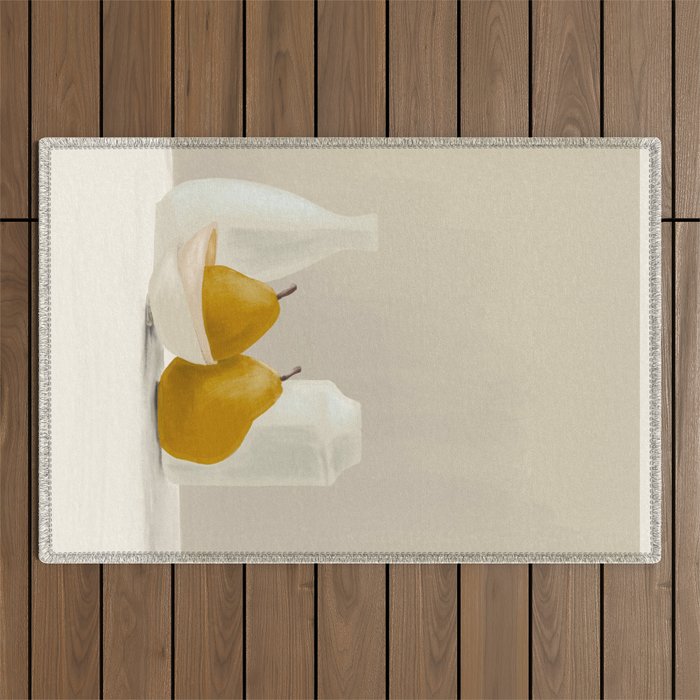 Minimalist Still Life 8 Outdoor Rug Gallery Image 1