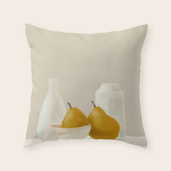 Minimalist Still Life 8 Throw Pillow Gallery Image 6